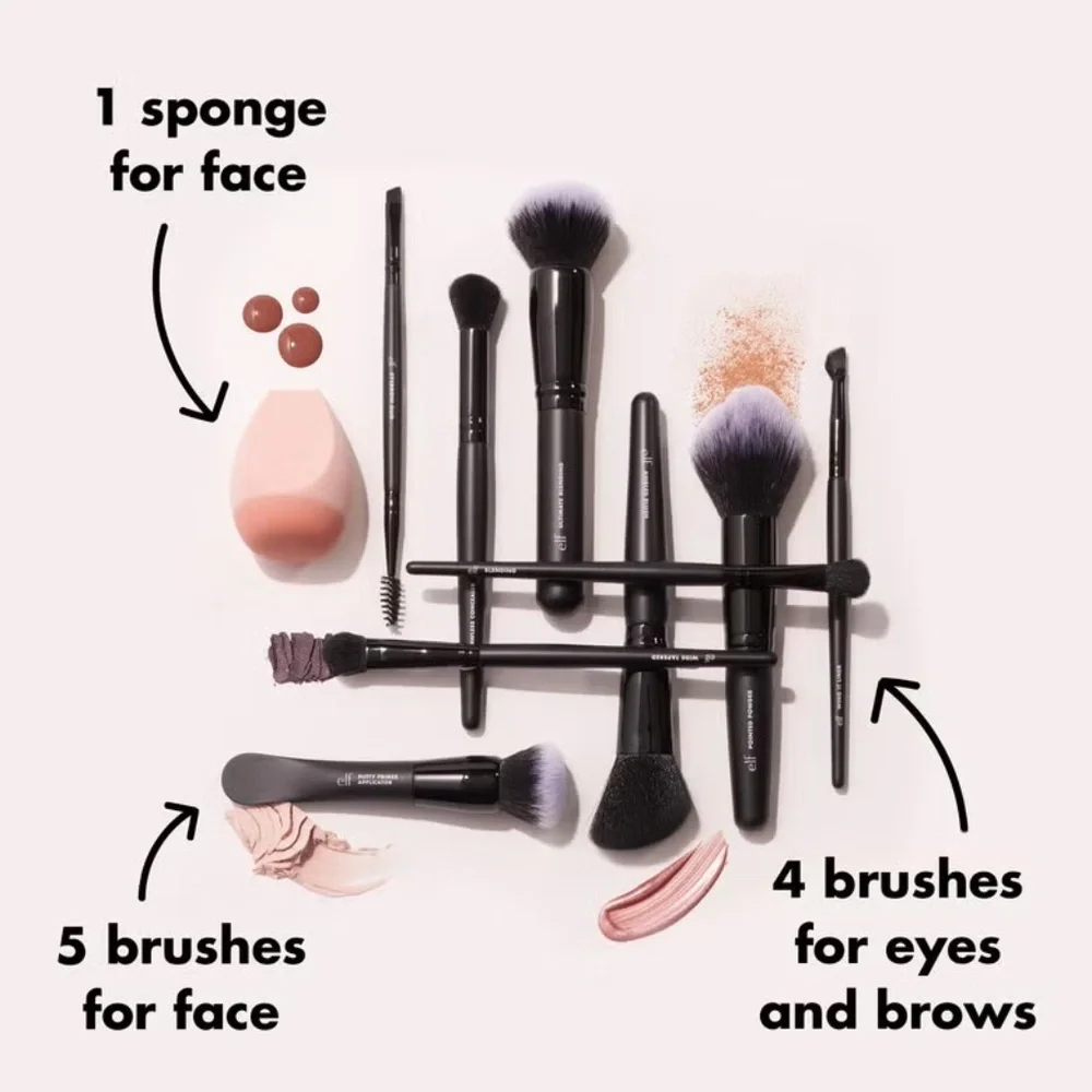 ❤️ e.l.f. Ten Out of Ten Brush Kit